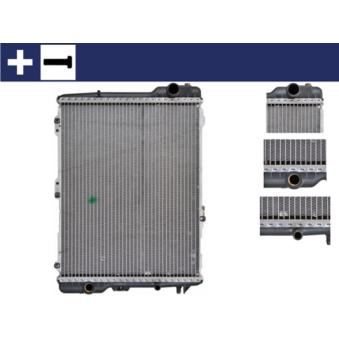 Radiateur, refroidissement du moteur MAHLE CR 254 000S