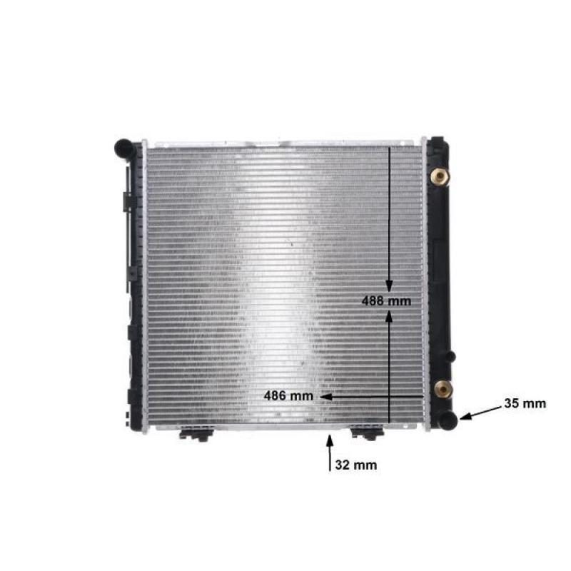 Radiateur, refroidissement du moteur MAHLE CR 291 000P - Visuel 2