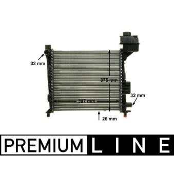 Radiateur, refroidissement du moteur MAHLE OEM 1685000002