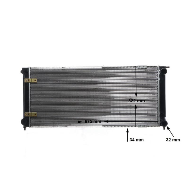 Radiateur, refroidissement du moteur MAHLE CR 341 000S - Visuel 1