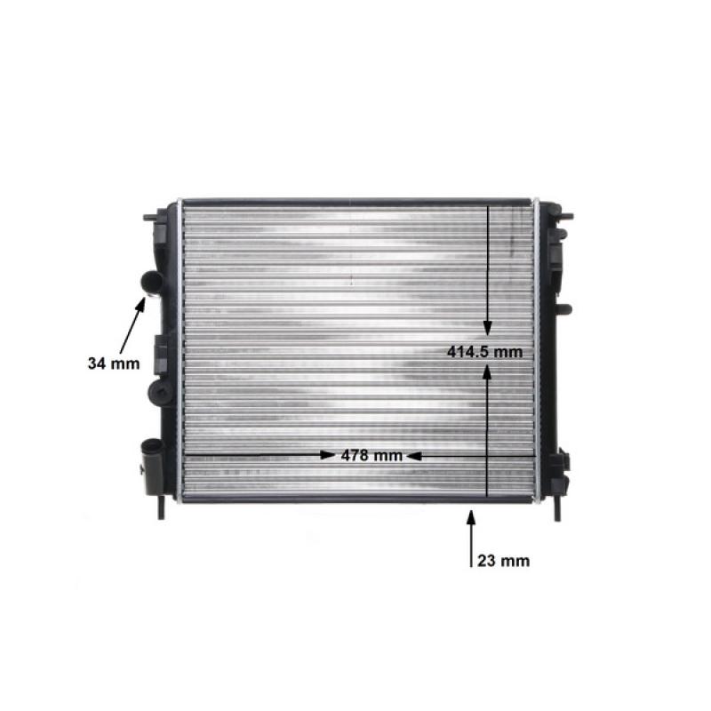 Radiateur, refroidissement du moteur MAHLE CR 35 000S - Visuel 1