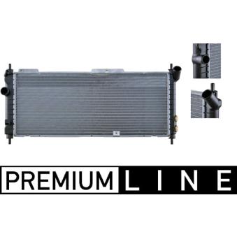 Radiateur, refroidissement du moteur MAHLE OEM 52459323