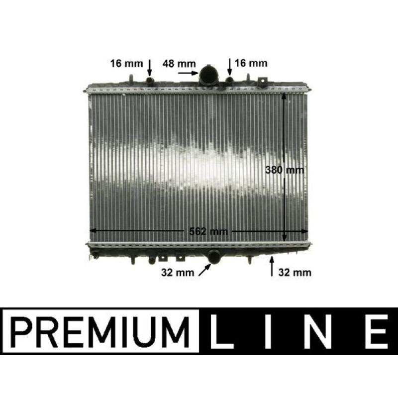 Radiateur, refroidissement du moteur MAHLE CR 514 000P - Visuel 1