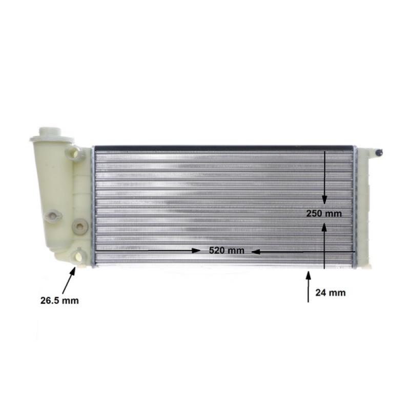 Radiateur, refroidissement du moteur MAHLE CR 617 000S - Visuel 2