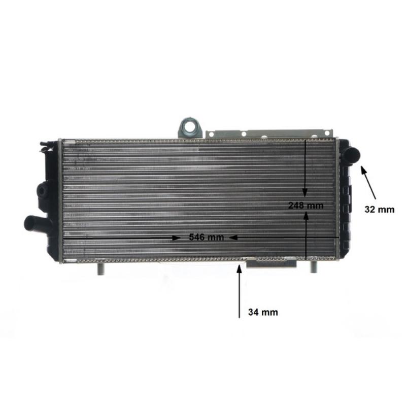 Radiateur, refroidissement du moteur MAHLE CR 620 000S - Visuel 2