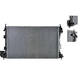 Radiateur, refroidissement du moteur MAHLE CR 763 000S