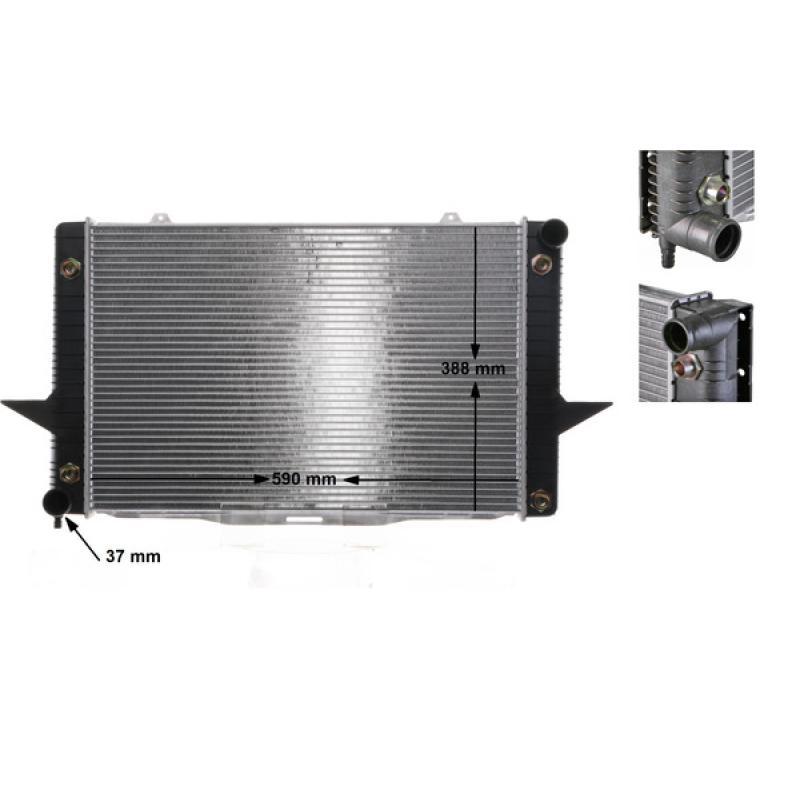 Radiateur, refroidissement du moteur MAHLE CR 764 000S - Visuel 1