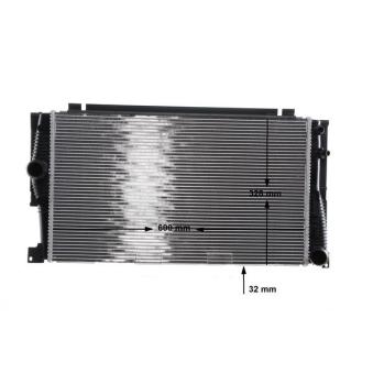 Radiateur, refroidissement du moteur MAHLE CR 775 001S pour BMW Série 5 520 i - 170cv