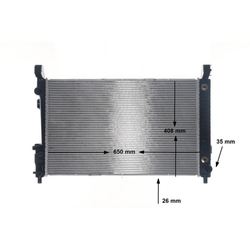 Radiateur, refroidissement du moteur MAHLE CR 781 000S - Visuel 2