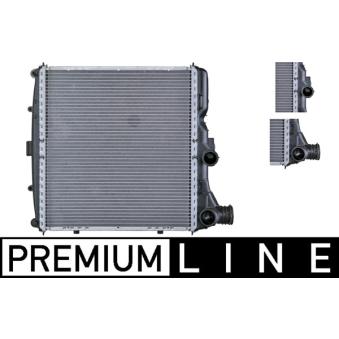 Radiateur, refroidissement du moteur avant gauche MAHLE CR 782 000P pour PORSCHE BOXSTER 2.7 - 245cv