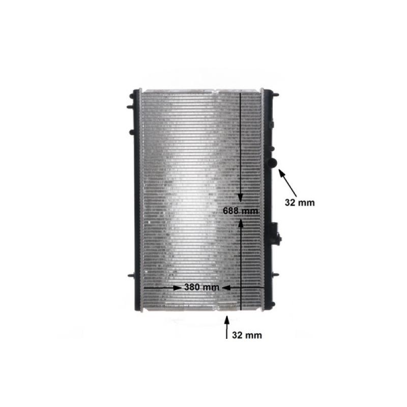 Radiateur, refroidissement du moteur MAHLE CR 800 000S - Visuel 2