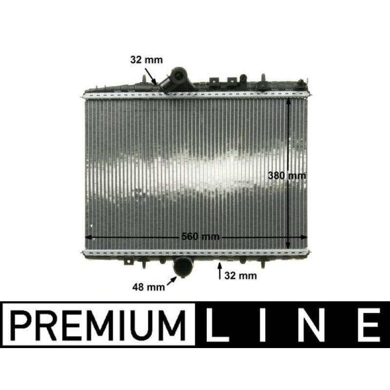 Radiateur, refroidissement du moteur MAHLE CR 883 000P - Visuel 1