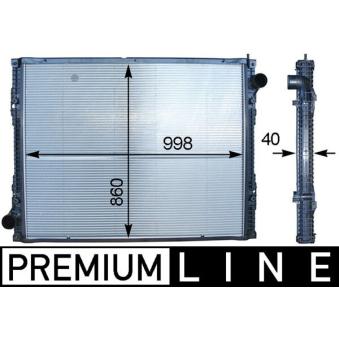 Radiateur, refroidissement du moteur MAHLE [CR 916 000P]