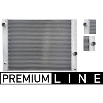 Radiateur, refroidissement du moteur MAHLE CR 917 000P pour BMW Série 5 525 i - 218ch