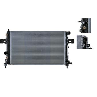 Radiateur, refroidissement du moteur MAHLE CR 918 000S pour BMW Série 3 1.4 - 90cv