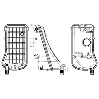 Vase d'expansion, liquide de refroidissement MAHLE [CRT 11 000S]