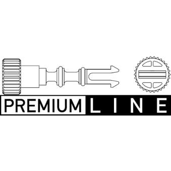 Vis, bouchon de radiateur MAHLE CRX 52 000P pour VOLVO C30 1.6 Ti - 85cv