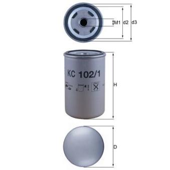 Filtre à carburant MAHLE OEM N1011005916