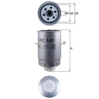 Filtre à carburant MAHLE OEM 190667 Filtre à carburant MAHLE OEM 190667