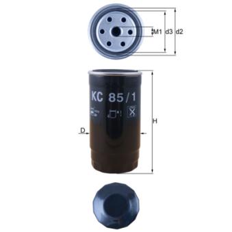 Filtre à carburant MAHLE OEM WJN101762L Filtre à carburant MAHLE OEM WJN101762L