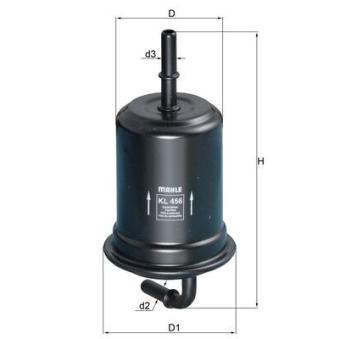 Filtre à carburant MAHLE OEM 2330031090 Filtre à carburant MAHLE OEM 2330031090