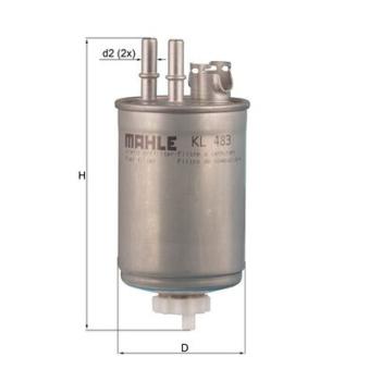 Filtre à carburant MAHLE OEM 1150868 Filtre à carburant MAHLE OEM 1150868