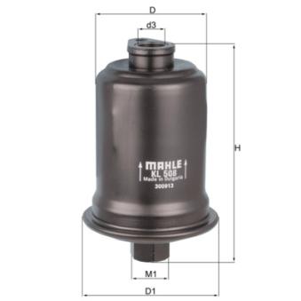 Filtre à carburant MAHLE OEM 3191129000