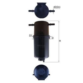 Filtre à carburant MAHLE OEM 2H0127401