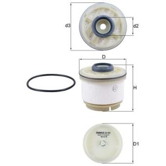 Filtre à carburant MAHLE OEM 233900L030 Filtre à carburant MAHLE OEM 233900L030