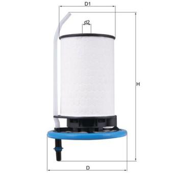 Filtre à carburant MAHLE OEM 77366607