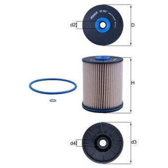 Filtre à carburant MAHLE OEM 84186990 Filtre à carburant MAHLE OEM 84186990