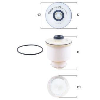 Filtre à carburant MAHLE OEM 233900L090