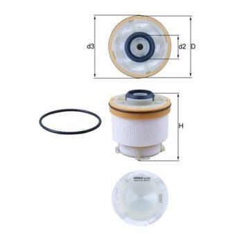 Filtre à carburant MAHLE OEM 6000608218 Filtre à carburant MAHLE OEM 6000608218