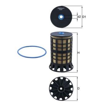 Filtre à carburant MAHLE OEM 1638149580