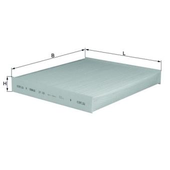 Filtre, air de l'habitacle MAHLE OEM 93388404