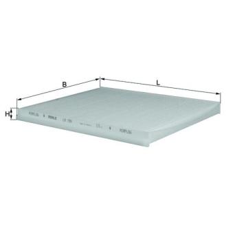 Filtre, air de l'habitacle MAHLE OEM 8713948020