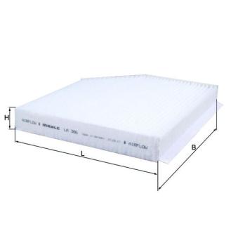 Filtre, air de l'habitacle MAHLE OEM 8K0819439