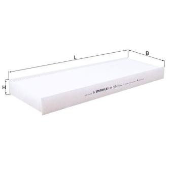 Filtre, air de l'habitacle MAHLE OEM 95599725