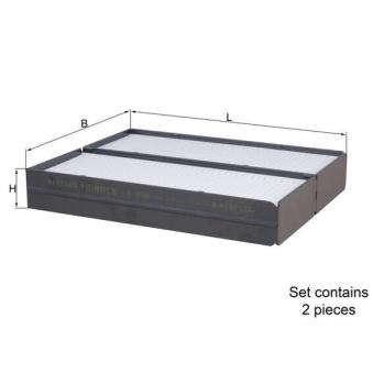 Filtre, air de l'habitacle MAHLE OEM 976193D200AT Filtre, air de l'habitacle MAHLE OEM 976193D200AT