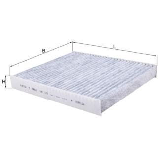 Filtre, air de l'habitacle MAHLE OEM 13356914