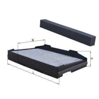 Filtre, air de l'habitacle MAHLE OEM 5047238