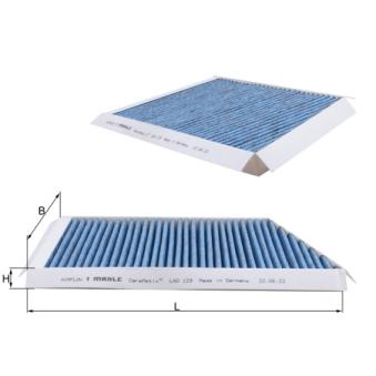 Filtre, air de l'habitacle MAHLE OEM A2038300918