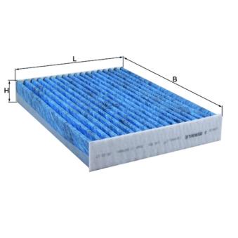 Filtre, air de l'habitacle MAHLE OEM 272774072R