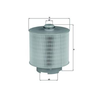 Filtre à air MAHLE [LX 1006/1D]