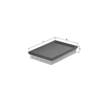 Filtre à air MAHLE LX 1038 pour AUDI A6 RS6 - 450cv