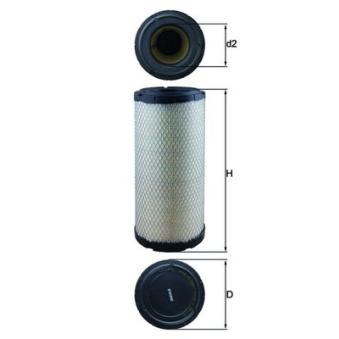 Filtre à air MAHLE OEM 184454