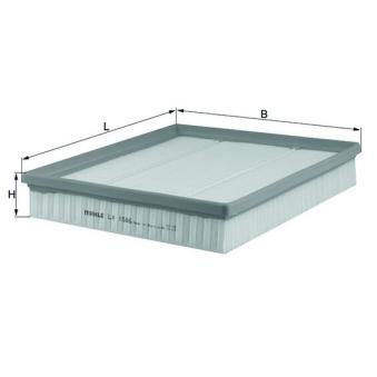 Filtre à air MAHLE OEM 6C119601CB Filtre à air MAHLE OEM 6C119601CB