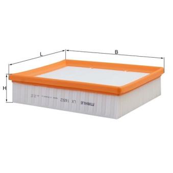 Filtre à air MAHLE OEM A2660940004