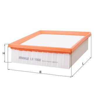 Filtre à air MAHLE OEM 13452141