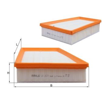 Filtre à air MAHLE OEM 8200669187